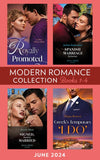 Modern Romance June 2024 Books 1-4: Royally Promoted / Signed, Sealed, Married / Greek's Temporary 'I Do' / Spanish Marriage Solution (9780008939731)