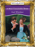 A Most Unsuitable Bride (Mills & Boon Historical) (Regency, Book 51): First edition (9781472039774)