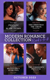 Modern Romance October 2023 Books 5-8: Pregnant and Stolen by the Tycoon / The Christmas the Greek Claimed Her / Hired for the Billionaire's Secret Son / The Forbidden Princess He Craves (9780008936563)