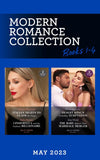 Modern Romance May 2023 Books 1-4: Italian Nights to Claim the Virgin / Cinderella and the Outback Billionaire / Desert King's Forbidden Temptation / The Baby Behind Their Marriage Merger (Mills & Boon Collections) (9780263319170)