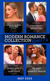 Modern Romance May 2023 Books 1-4: Italian Nights to Claim the Virgin / Cinderella and the Outback Billionaire / Desert King's Forbidden Temptation / The Baby Behind Their Marriage Merger (9780008932411)