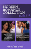 Modern Romance October 2023 Books 5-8 (Mills & Boon Collections) (9780263321838)