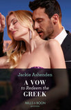 A Vow To Redeem The Greek (Mills & Boon Modern) by Jackie Ashenden