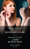 Playing The Billionaire's Game / The Vows He Must Keep: Playing the Billionaire's Game / The Vows He Must Keep (Mills & Boon Modern) by Pippa Roscoe and Amanda Cinelli