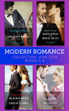 Modern Romance Collection: June 2018 Books 5 - 8: The Sheikh's Shock Child / Kidnapped for His Royal Duty / Blackmailed by the Greek's Vows / Claiming His Pregnant Innocent by Susan Stephens, Jane Porter, Tara Pammi and Maggie Cox