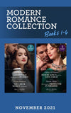 Modern Romance November 2021 Books 1-4: The Christmas She Married the Playboy / The Greek Secret She Carries / Desert King's Surprise Love-Child / The Innocent's Protector… (Mills & Boon Collections) by Louise Fuller, Pippa Roscoe, Cathy Williams and Annie West (9780263303148)