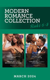 Modern Romance March 2024 Books 5-8 (Mills & Boon Collections) by Pippa Roscoe, Dani Collins, Tara Pammi and Lorraine Hall (9780263323139)