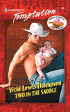 Two in the Saddle (Mills & Boon Temptation) by Vicki Lewis Thompson