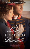 A Lady For Lord Randall (Brides of Waterloo, Book 1) (Mills & Boon Historical) by Sarah Mallory