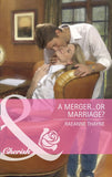 A Merger…Or Marriage? (The Wilder Family, Book 6) (Mills & Boon Cherish) by RaeAnne Thayne