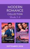 Modern Romance September 2026 Books 5-8: Italian's Trophy Wife / Heir for His Taking / Princess, Pregnant, Mine / Wed to the Wrong Prince (Mills & Boon Collections) by Julia James, Annie West, Emmy Grayson and Rebecca Hunter (9780263425734)
