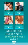 Medical Romance September 2026 Books 1-4: On-Call Night to Forever (Aratika Air Rescue) / Devilish Doc with Benefits / Doctors' Red-Hot Rivalry / Nurse's Scottish Island Escape by Alison Roberts, Carol Marinelli, Luana DaRosa and Karin Baine (9780008953492)