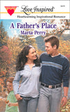 A Father's Place (Mills & Boon Love Inspired) by Marta Perry