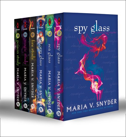 The Chronicles Of Ixia (Books 1-6): Poison Study (The Chronicles of Ixia) / Magic Study (The Chronicles of Ixia) / Fire Study (The Chronicles of Ixia) / Storm Glass (The Glass Series) / Sea Glass (The Glass Series) /... by Maria V. Snyder