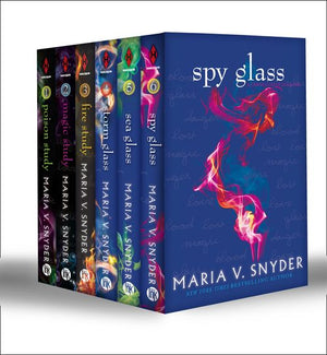 The Chronicles Of Ixia (Books 1-6): Poison Study (The Chronicles of Ixia) / Magic Study (The Chronicles of Ixia) / Fire Study (The Chronicles of Ixia) / Storm Glass (The Glass Series) / Sea Glass (The Glass Series) /... by Maria V. Snyder