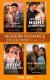 Modern Romance June 2026 Books 5-8: Broken Greek Vows / Wedding Night Ultimatum / Her Forbidden Royal Boss / Princess Bride with Benefits by Lela May Wight, Clare Connelly, Jadesola James and Bella Mason (9780008951375)
