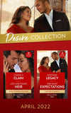 The Desire Collection April 2022: Staking a Claim (Texas Cattleman's Club: Ranchers and Rivals) / Lost and Found Heir / Montana Legacy / One Night Expectations (Mills & Boon Collections) by Janice Maynard, Joss Wood, Katie Frey and LaQuette