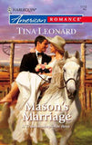 Mason's Marriage (Mills & Boon American Romance): First edition (9781472075468)