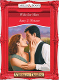Wife For Hire (Wife, Inc., Book 2) (Mills & Boon Desire): First edition by Amy J. Fetzer (9781472038302)