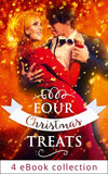 Four Christmas Treats: The Christmas Bride / Christmas Eve Marriage / Her Husband's Christmas Bargain / Christmas Bonus, Strings Attached by Penny Jordan, Jessica Hart, Margaret Mayo and Susan Crosby