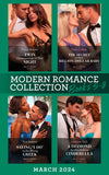 Modern Romance March 2024 Books 5-8: Twin Consequences of That Night / The Secret of Their Billion-Dollar Baby / Saying 'I Do' to the Wrong Greek / A Diamond for His Defiant Cinderella by Pippa Roscoe, Dani Collins, Tara Pammi and Lorraine Hall (9780008938901)