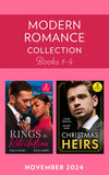 Modern Romance November 2024 Books 1-4: Greek's Shotgun Wedding (The Diamandis Heirs) / Pregnant Enemy, Christmas Bride / Contractually Wed / Vows of Revenge (Mills & Boon Collections) by Lynne Graham, Maisey Yates, Tara Pammi and Julia James