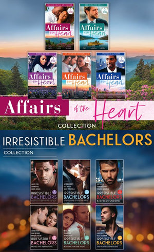 The Affairs Of The Heart And Irresistible Bachelors Collection (Mills & Boon Collections) by Helen Lacey, Joy Avery, Christy Jeffries, Annie O'Neil, Avril Tremayne, Susan Carlisle, Sophie Pembroke, Scarlet Wilson, Martha Kennerson, Kate Hardy et al