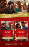 The Desire Collection November 2022: One Christmas Night (Texas Cattleman's Club: Ranchers and Rivals) / Most Eligible Cowboy / A Valentine for Christmas / Work-Love Balance (Mills & Boon Collections) by Jules Bennett, Stacey Kennedy, Reese Ryan and Nicki Night