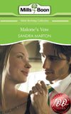 Malone's Vow (Mills & Boon Short Stories) by Sandra Marton