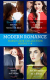 Modern Romance Collection: March 2018 Books 1 - 4: Bound to the Sicilian's Bed (Conveniently Wed!) / A Deal for Her Innocence / Hired for Romano's Pleasure / His Mistress by Blackmail by Sharon Kendrick, Cathy Williams, Chantelle Shaw and Maya Blake