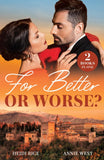 For Better Or Worse?: Billionaire's Wedlocked Wife / Queen by Royal Command (Mills & Boon Modern) by Heidi Rice and Annie West (9780263344684)