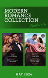 Modern Romance May 2024 Books 1-4: Heir for His Empire / Prince's Forgotten Diamond / Twins to Tame Him / Billionaire's Runaway Wife (Mills & Boon Collections) by Abby Green, Emmy Grayson, Tara Pammi and Rosie Maxwell (9780263323290)