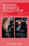 Modern Romance October 2021 Books 5-8: Unwrapped by Her Italian Boss / The Bride He Stole for Christmas / The Billionaire's Proposition… / Pregnant After One Forbidden Night (Mills & Boon Collections) by Michelle Smart, Caitlin Crews, Heidi Rice and Marcella Bell