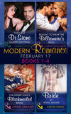 Modern Romance February Books 1-4 (9781474067584)