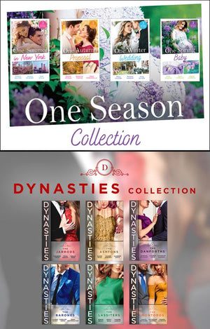 One Season And Dynasties Collection (Mills & Boon Collections) by Andrea Bolter, Jessica Gilmore, Trish Wylie, Scarlet Wilson, RaeAnne Thayne, Marie Ferrarella, Stacy Connelly, Barbara Hannay, Anne Oliver, Gina Wilkins et al (9780263281538)
