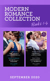 Modern Romance September 2020 Books 1-4: The Greek's Penniless Cinderella / Secrets Made in Paradise / Crowned for My Royal Baby / Confessions of an Italian Marriage (Mills & Boon Collections) by Julia James, Natalie Anderson, Maisey Yates and Dani Collins (9780263298154)