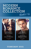 Modern Romance February 2021 Books 1-4: One Night Before the Royal Wedding / Pride & the Italian's Proposal / The Sheikh's Marriage Proclamation / The Billionaire's Cinderella Housekeeper (Mills & Boon Collections) by Sharon Kendrick, Kate Hewitt, Annie West and Miranda Lee