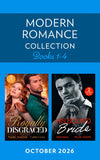 Modern Romance October 2026 Books 1-4: Kidnapped by the Devil (Captive Mafia Seductions) / Baby-Bound to the Greek / Enemies at the Royal Altar / King's Christmas Secret (Mills & Boon Collections) by Heidi Rice, Millie Adams, Natalie Anderson and Caitlin Crews (9780263425765)