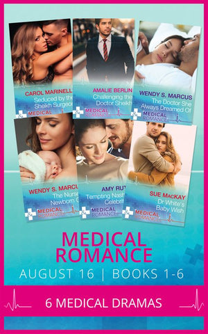 Medical Romance August 2016 Books 1-6 (9781474057417)