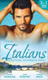 The Italians: Cristiano, Vittorio & Dario: Once a Ferrara Wife… / A Dark Sicilian Secret / Blackmailed Bride, Innocent Wife by Sarah Morgan, Jane Porter and Annie West