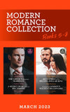 Modern Romance March 2023 Books 5-8: The Greek's Forgotten Marriage / A Secret Heir to Secure His Throne / Reclaimed by His Billion-Dollar Ring / Engaged to London's Wildest Billionaire (Mills & Boon Collections) by Maya Blake, Caitlin Crews, Julia James and Kali Anthony