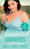 Unexpected Surprises: A Forever Family: Newborn on Her Doorstep / The Family They've Longed For / Return to Me by Ellie Darkins, Robin Gianna and Jacquelin Thomas