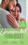 Unexpected Surprises: A Royal Heir: The Sheikh's Pregnant Bride / The Surgeon King's Secret Baby / Crown Prince, Pregnant Bride by Jessica Gilmore, Amy Ruttan and Kate Hardy