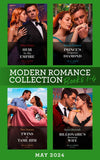 Modern Romance May 2024 Books 1-4: Heir for His Empire / Prince's Forgotten Diamond / Twins to Tame Him / Billionaire's Runaway Wife by Abby Green, Emmy Grayson, Tara Pammi and Rosie Maxwell (9780008939380)