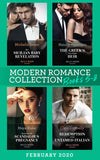 Modern Romance February 2020 Books 5-8: Her Sicilian Baby Revelation / The Greek's One-Night Heir / Bound by My Scandalous Pregnancy / Redemption of the Untamed Italian (9780008906337)