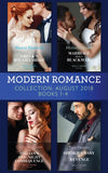 Modern Romance August 2018 Books 1-4 Collection: The Greek's Bought Bride / Marriage Made in Blackmail / The Italian's One-Night Consequence / Sheikh's Baby of Revenge by Sharon Kendrick, Michelle Smart, Cathy Williams and Tara Pammi