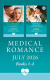 Medical Romance July 2026 Books 1-4: ER Rivals / The Daredevil Surgeon Risks It All / No Strings with the Single Mom / Their Blind Date Emergency (Mills & Boon Collections) by Scarlet Wilson, Kristine Lynn, Charlotte Hawkes and Kate Hardy (9780263423730)