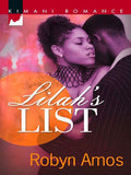 Lilah's List: First edition by Robyn Amos (9781472019615)