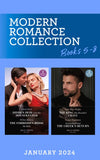 Modern Romance February 2024 Books 5-8 (Mills & Boon Collections) by Heidi Rice, Millie Adams, Lela May Wight and Susan Stephens