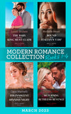Modern Romance March 2023 Books 1-4: The Baby the Desert King Must Claim / Bound by the Italian's ''I Do'' / His Innocent for One Spanish Night / Returning for His Ruthless Revenge by Lynne Graham, Michelle Smart, Carol Marinelli and Louise Fuller (9780008931889)